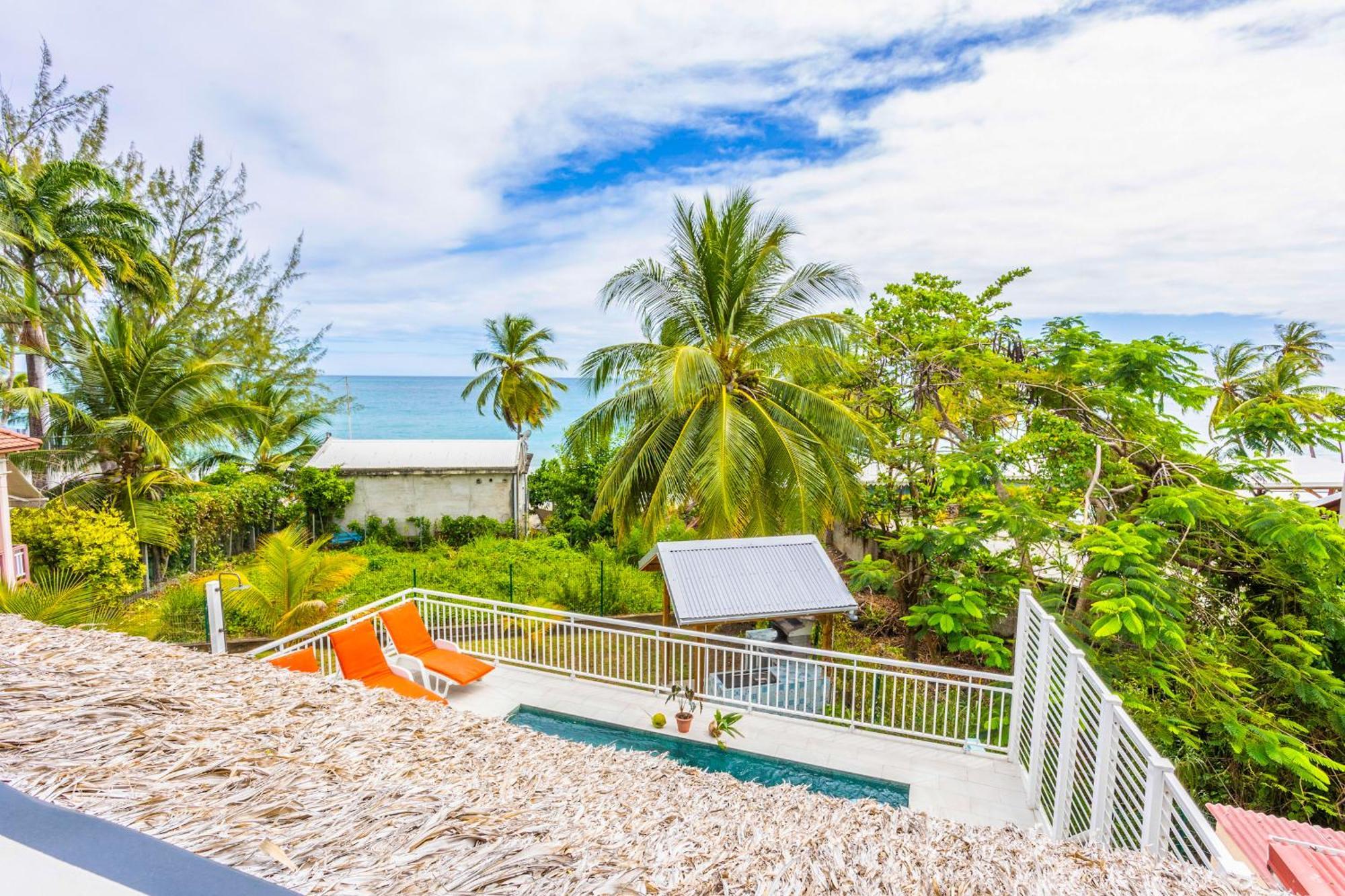 Villa En Bord De Mer, Vue Mer Au Diamant Le Diamant Bagian luar foto